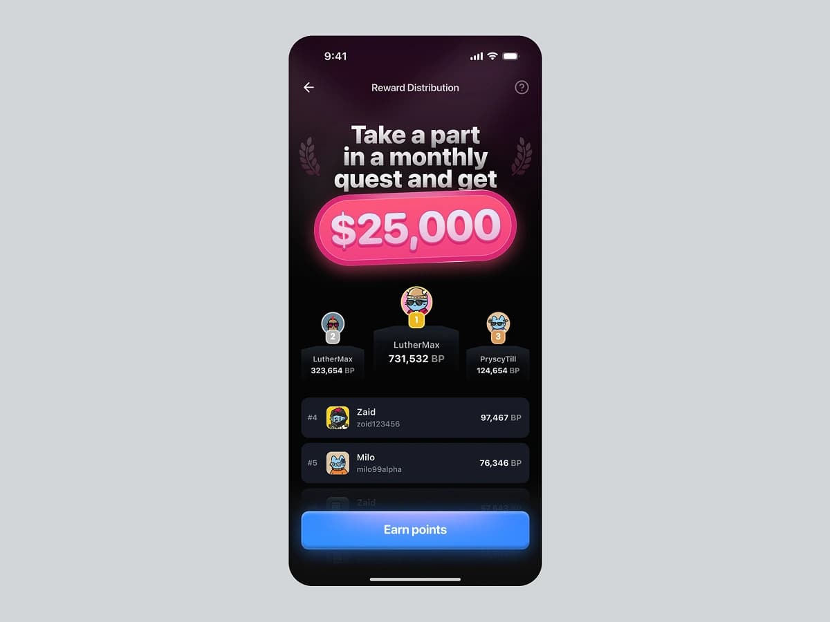 Sollas UI/UX design showcase 3 — Web3, SaaS, AI, Fintech