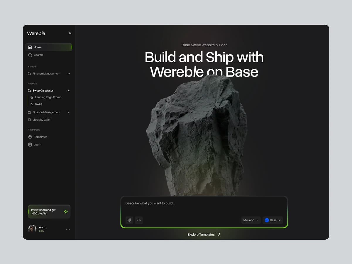 Sollas UI/UX design showcase 8 — Web3, SaaS, AI, Fintech